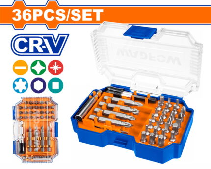WADFOW 36 Pcs screwdriver bits set (WBS3B36)
