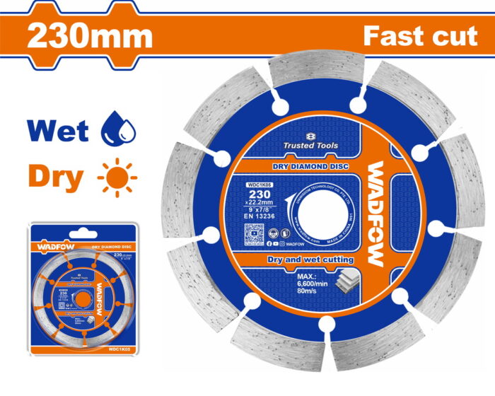WADFOW Dry diamond disc 230mm (WDC1K05) - Image 1