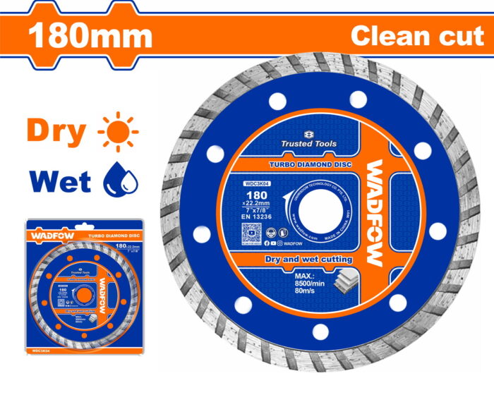 WADFOW Turbo diamond disc 180mm (WDC3K04) - Image 1