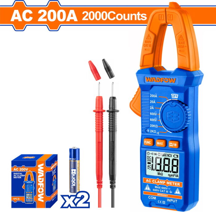 WDM6501 WADFOW Digital AC clamp meter (WDΜ6501) - Image 1