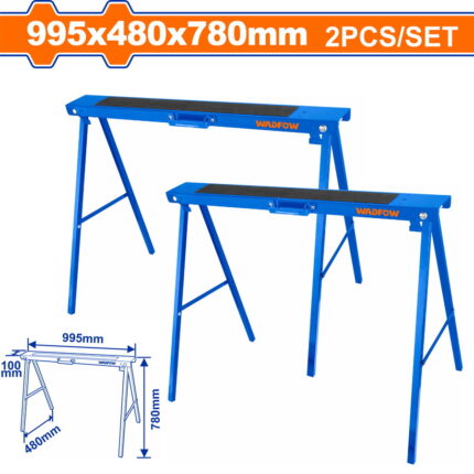 WADFOW Sawhorse 995X480X780mm 2pcs (WDZ1510)