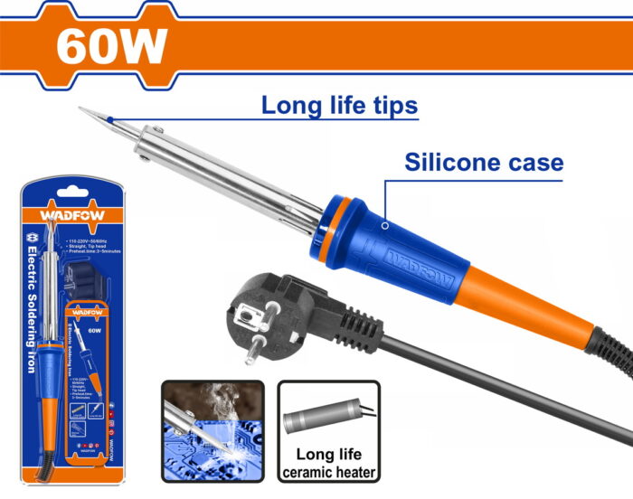 WADFOW Electric soldering iron 60W (WEL1606) - Image 1
