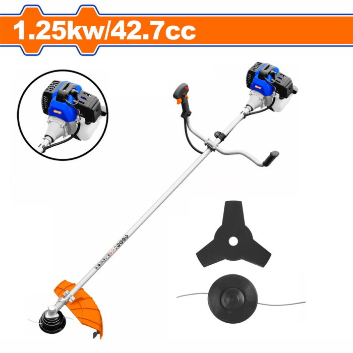 WADFOW Gasoline grass trimmer and bush cutter 42.7cc / 2HP (WGM1543) - Image 1