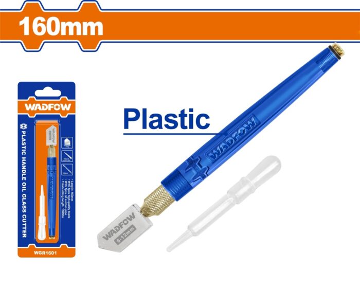 WGR1601 WADFOW Plastic handle oil glass cutter 160mm (WGR1601) - Image 1