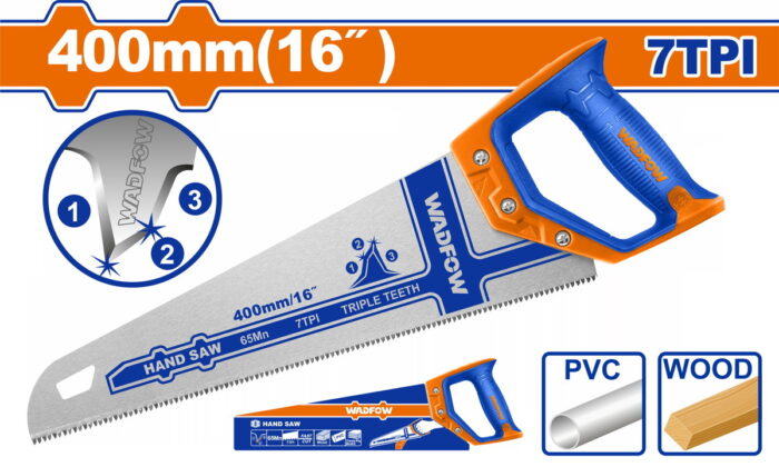 WADFOW Hand saw 400mm (WHW8G16) - Image 1