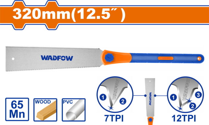 WHWD112 WADFOW Double edge pull saw 320mm (WHWD112) - Image 1
