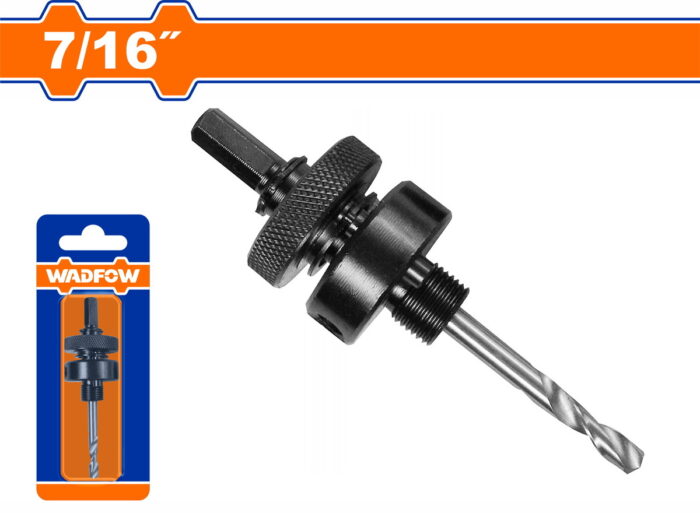 WADFOW Arbor for hole saw ΗΕΧ 7/16" 32mm - 210mm (WJG1402) - Image 1