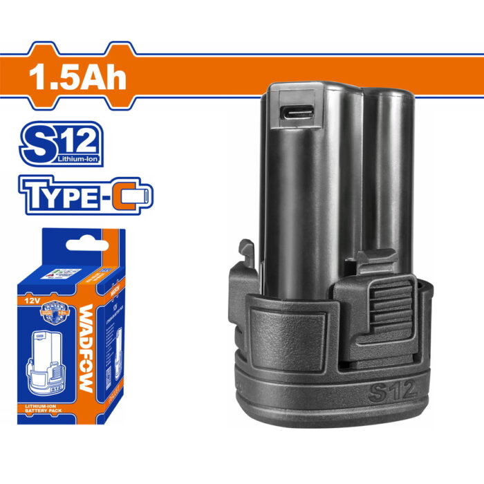 WADFOW Lithium-Ion battery pack 12V / 1.5Ah Type C (WLBS5150) - Image 1