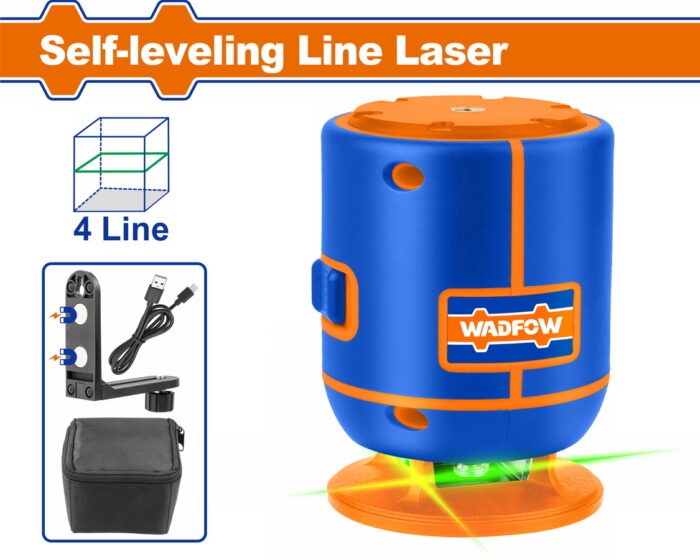 WADFOW Self-leveling line laser Green laser beams (WLE1M04) - Image 1
