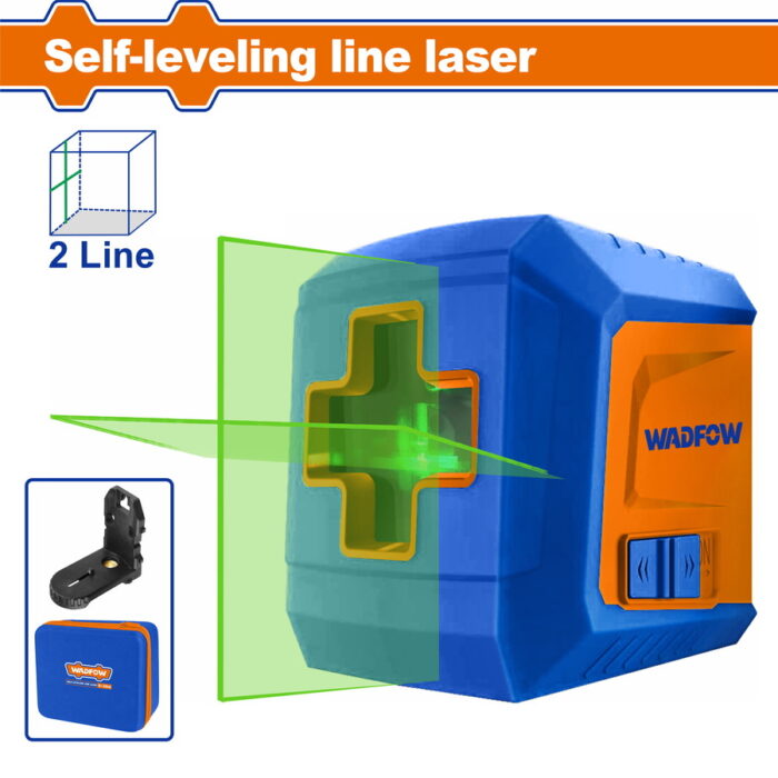 WLE2M02 WADFOW Self-leveling line laser 0-30m (WLE2M02) - Image 1