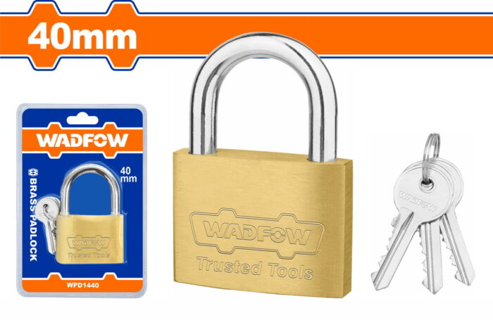 WADFOW Brass padlock 40mm (WPD1440) - Image 1