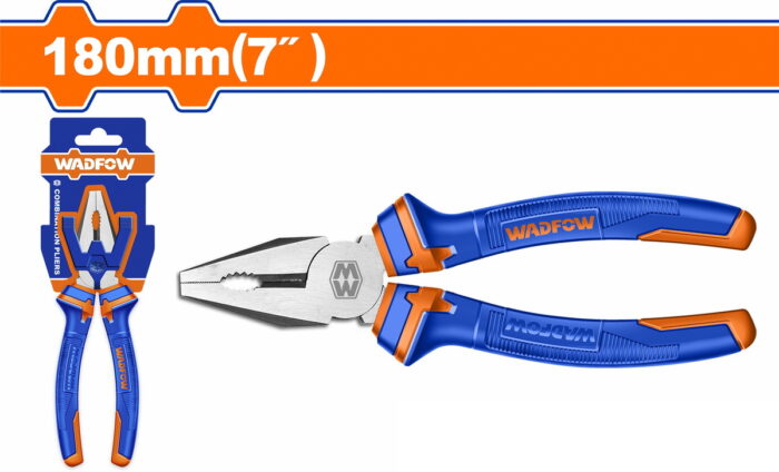 WPL1C07 WADFOW Combination pliers 180mm (WPL1C07) - Image 1