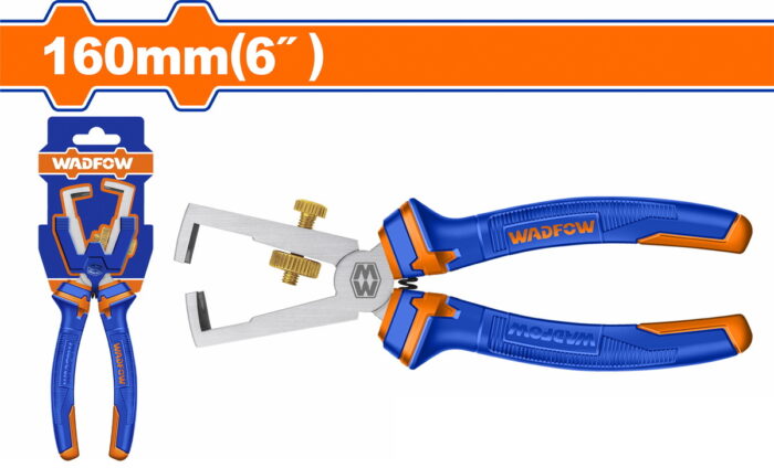 WADFOW Wire stripping pliers 160mm (WPL5C06) - Image 1