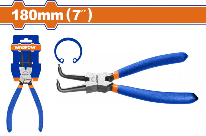 WPL9C74 WADFOW Circlip pliers 180mm (WPL9C74) - Image 1