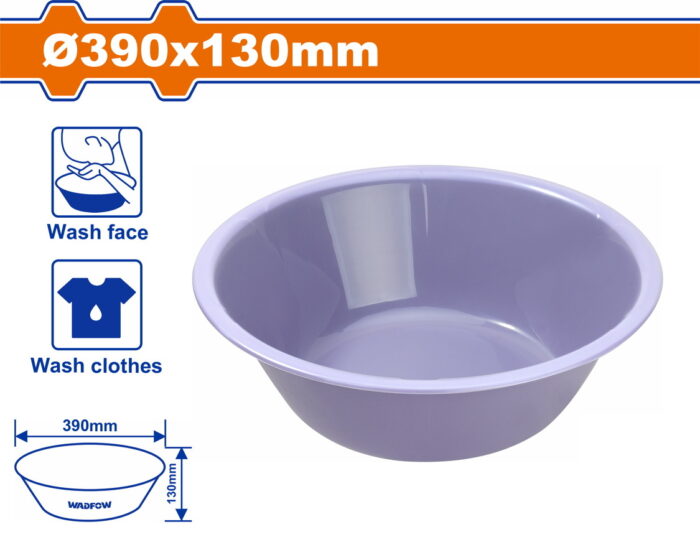 WPY1339 WADFOW Plastic wash basin F-390 X 130mm (WPY1339) - Image 1