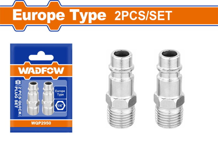 WADFOW 2 Pcs quick plug set (WQP2950) - Image 1