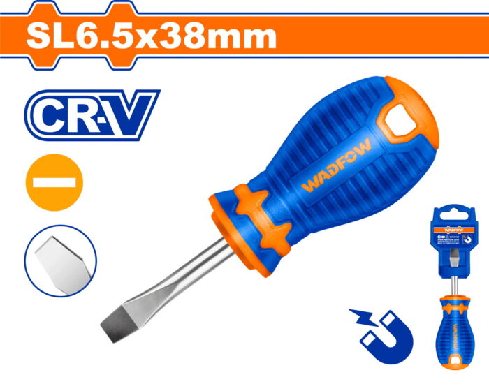 WADFOW Slotted screwdriver SL6.5 X 38mm (WSD1261) - Image 1