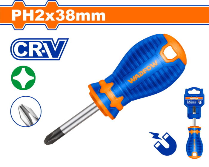 WADFOW Phillips screwdriver PH2 X 38mm (WSD2221) - Image 1