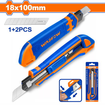 WADFOW Snap-off blade knife 18 Χ 100mm (WSK8618)