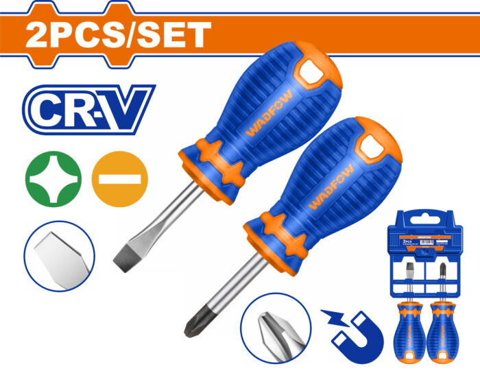 WSS1202 WADFOW 2 Pcs screwdriver set (WSS1202) - Image 1