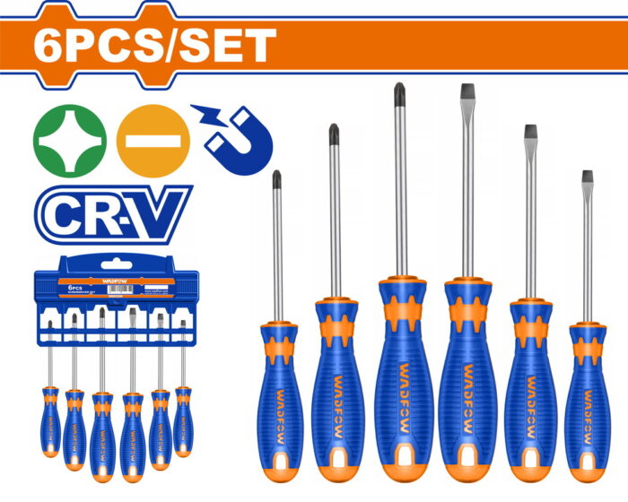 WSS1206 WADFOW 6 Pcs screwdriver set (WSS1206) - Image 1