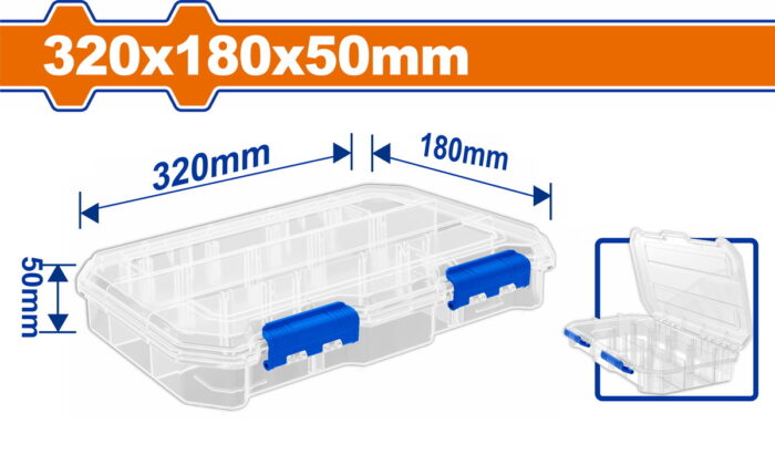 WTB8342 WADFOW Transparent organizer L (WTB8342) - Image 1