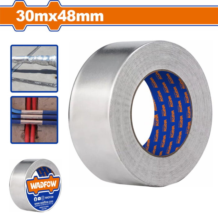 WADFOW Aluminum foil tape 48mm X 30m (WVF6H30) - Image 1