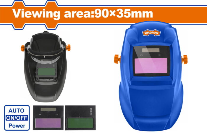 WADFOW Auto-darkening welding helmet 90 Χ 35mm (WWH2501) - Image 1