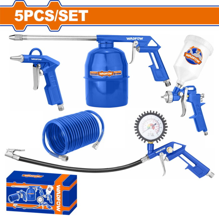 WADFOW 5 Pcs Air tools  set (WAX1505) - Image 1