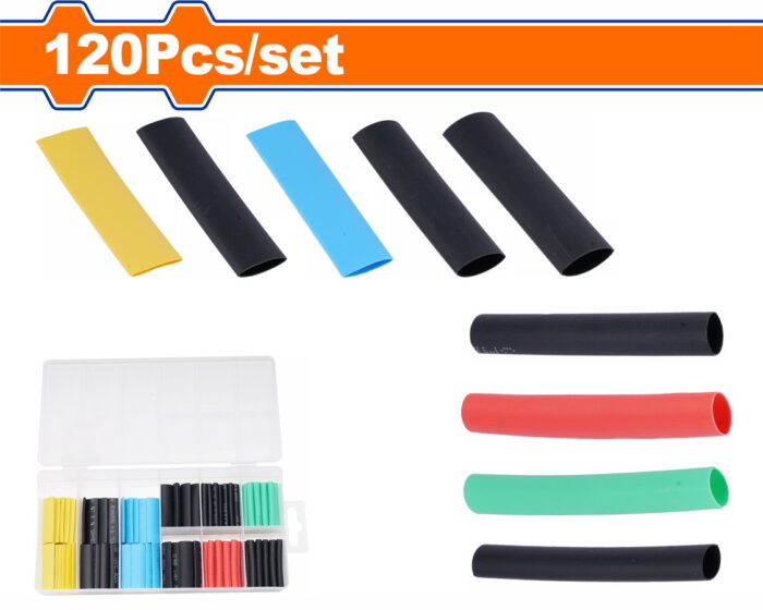 WADFOW 120 Pcs heat shrink tubing assortment (WUR1B01) - Image 1