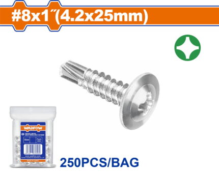 WADFOW Truss head self-drilling screw  8 Χ 1" / 4.2 Χ 25mm 250pcs (WXS3913)